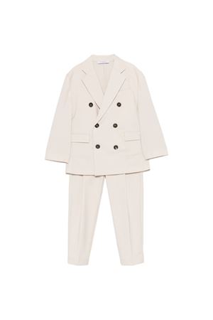 completo in cotone beige PAOLO PECORA KIDS | PP4268BEIGE